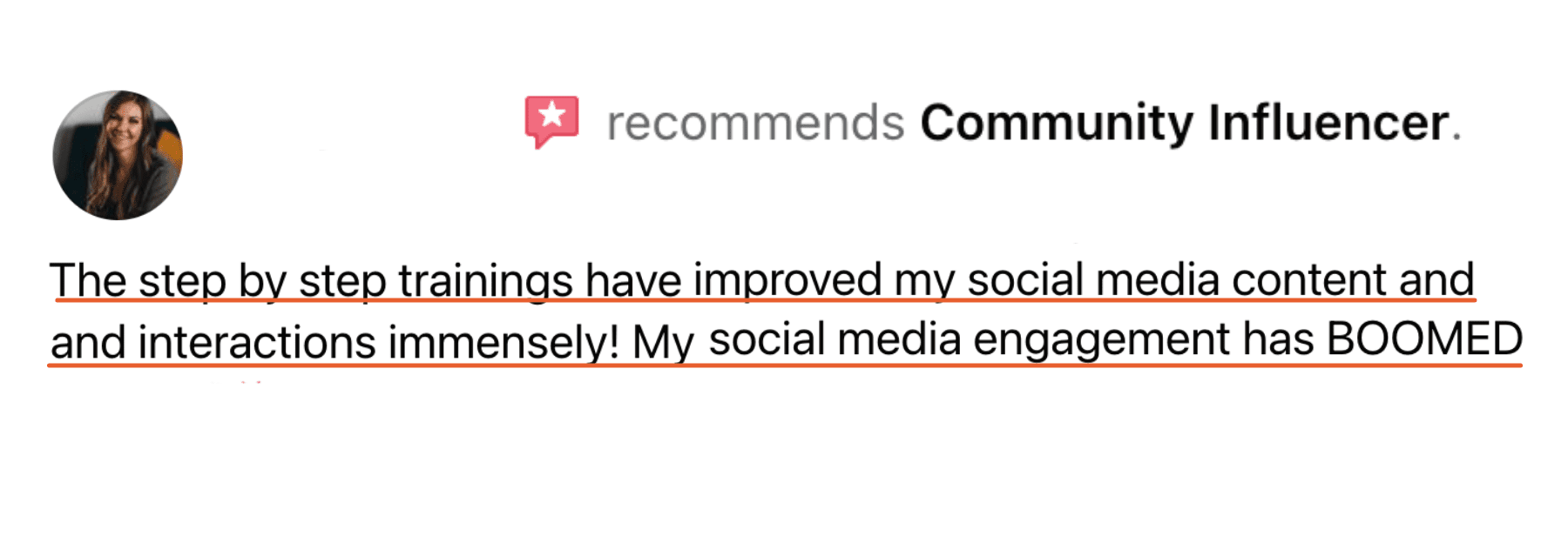 Community Influencers Reviews