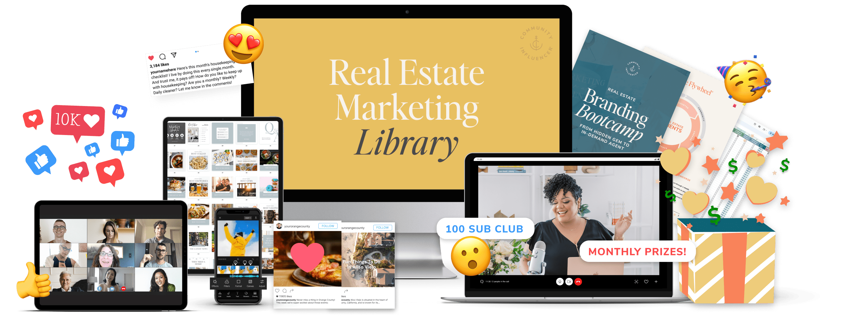 Real Estate Marketing Library