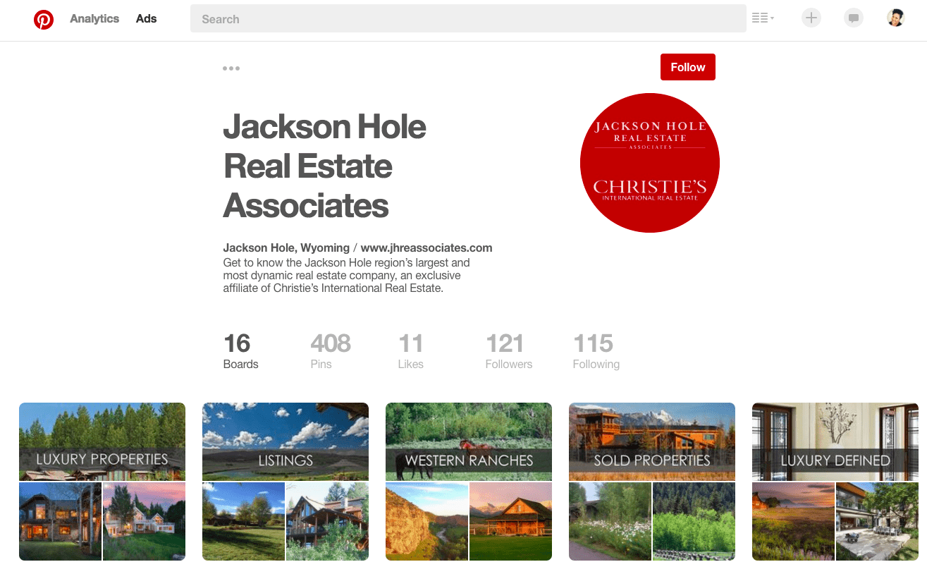 Jackson Hole Real Estate Pinterest